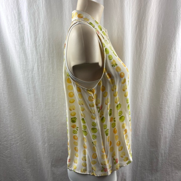 Equipment Orchard Blossom Crepe De Chine Mina Shirt S - Picture 4 of 8